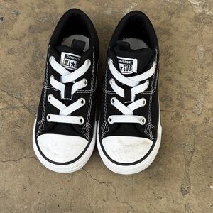 Converse Kids Black and White Sneakers